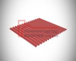 2.67x.875 Corrugated Panel